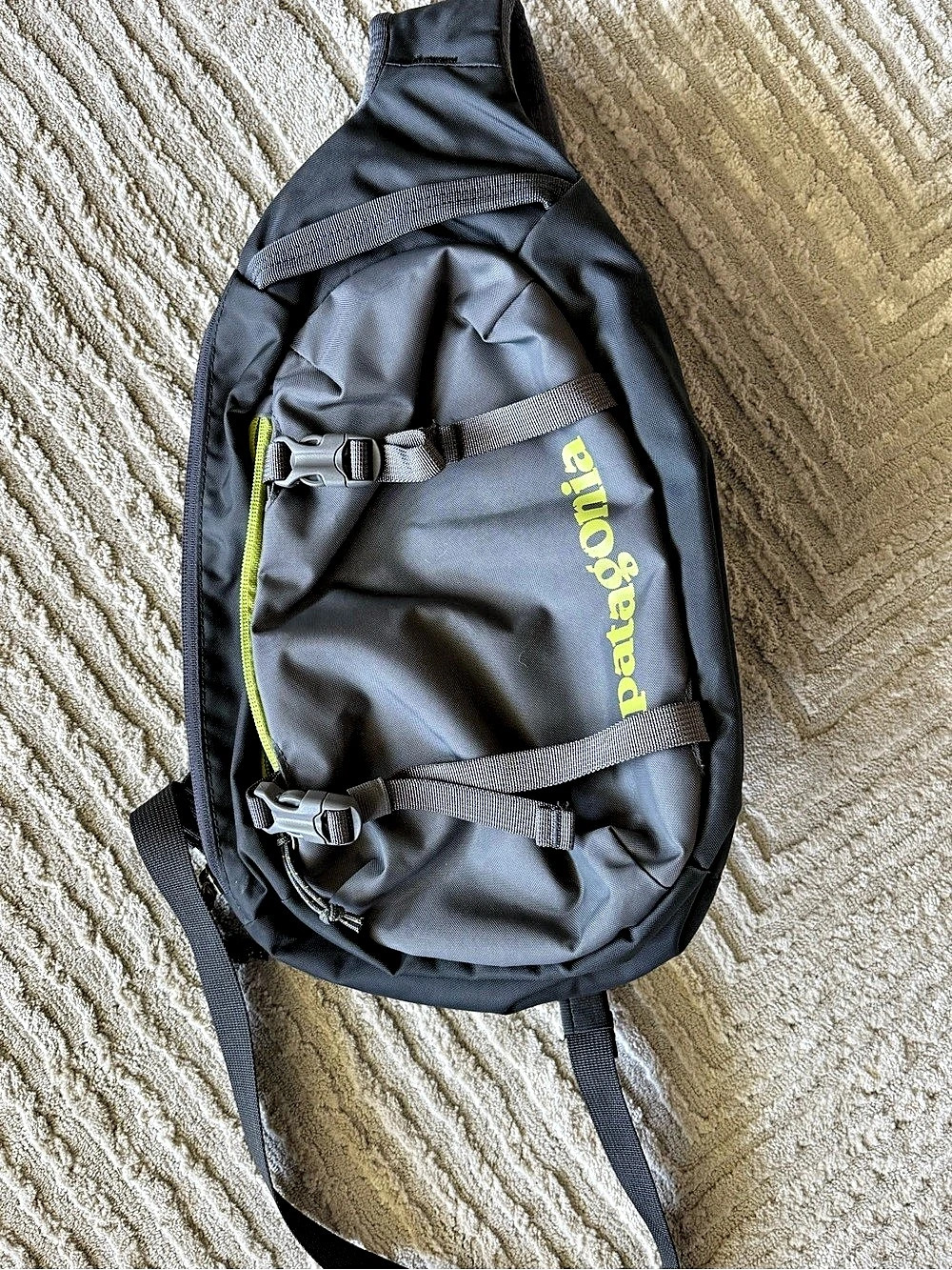 Patagonia Atom Sling 8L Gray Sling Backpack